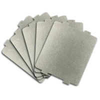 5pcs Microwa 9.9cm*10.8cm Microwave Ovens Sheets Thickening Mica Plates Magnetron Cap Spare Parts for Galanz Midea Panasonic LG
