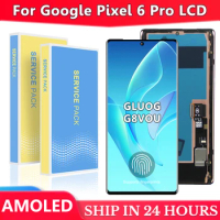 AMOLED For Google Pixel 6 Pro GLUOG, G8VOU LCD Display Touch Digitizer For Google Pixel6 Pro Display Replace,with Fingerprint