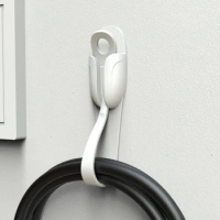 Cable Winder Wall Mounted Punch-free Adhesive Removable Organization Silicone Kitchen Appliances Wire Cord Cable Clip