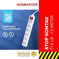 Kenmaster Stop Kontak 6 Lubang F1 Master Switch