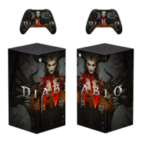 Diablo IV For Xbox Series X Skin Sticker For Xbox Series X Pvc Skins For Xbox Series X Vinyl Sticker Protective Skins 1