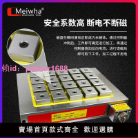 梅華CNC電控永磁吸盤電磁盤加工中心數控銑床電腦鑼強力方格磁盤