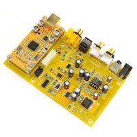 ES9038 Q2M Triple Switch DAC Decoder Amplifiers Board Support Fiber Amplificador Coaxial USB Input HiFi Audio Amplifier