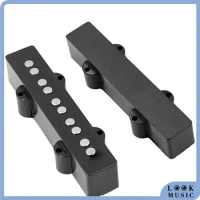 LOOK Ceramic Sealed/Open Style 5 String JB Bass Pickup Neck/Bridge Pickup For JB Style Bass Guitar Parts 2PCS/SET