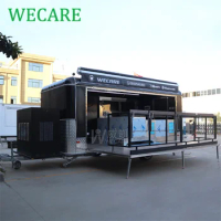 Wecare EEC DOT Certification BBQ Concession Trailers Commercial Mobile Fast Food Cart Foodtruck