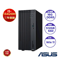 ASUS 華碩 H-V500MV-13420H138W桌上型電腦 (i5-13420H/16GB/512GB SSD/SC/330W/Win11 home)