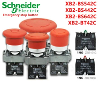 Schneider Emergency stop button switch XB2-BS542C XB2-BS442C XB2-BS642C XB2-BT42C ZB2-BE101C ZB2-BE102C XALB01YC new original