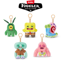 Fuggler X SpongeBob Squarepants Keyring 5\ Funny Ugly Monster Plush Collectable Toy - Assorted* Clas
