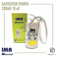 Capasitor / Kapasitor Pompa Air 18UF IMA Mascotop