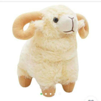 BONEKA KAMBING DOMBA TANDUK SNI BONEKA KAMBING TANDUK MURAH COCOK UNTUK SOUVENIR AQIQAH AQIKAH BONEK