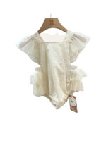 รอมเปอร์เด็กเล็กผู้หญิง Baby Angel ไซส์ 66 JP สีขาว