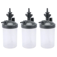 3X Water Bottle Humidifier For Oxygen Concentrator Humidifier Oxygen Concentrator Bottles Cup Oxygen Generator