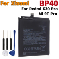 BP40 Battery 4000mAh For Xiaomi Redmi K20 Pro / Mi 9T Pro BP40 High Quality Phone Replacement Batteries