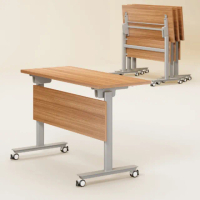 【AS 雅司設計】AS雅司-FT-039B移動式折疊會議桌(培訓桌/書桌/會議桌)