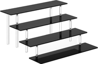 4 Tier Perfume Organizer Stand Acrylic Risers Display Stands Display Risers Perfume Shelf Dessert Di
