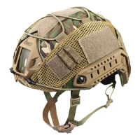 1PCS Tactical Helmet Cover for Fast MH PJ BJ Helmet Airsoft Paintball Army Helmet Cover Military Accessories Cycling Net