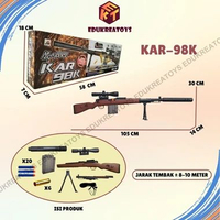 Mainan Tembakan AWM AWP soft bullet shell ejection KAR 98K