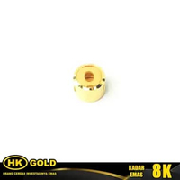 Liontin Emas 8K Pendant Huruf O HK GOLD