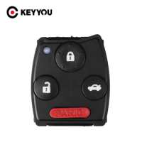 KEYYOU 2/3/4 Butotns With Buttons Pad Keyless Entry Replace Remote Key Shell Fob For Honda Accord 2003 2004 2005 2006 2007 2008