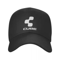 Cube Mtb Mountain Bike Hip-Hop Baseball Caps Snapback cap Cycling Biker Hat Trucker Worker Adjustable Trucker Cap Summer