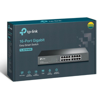 TP-Link TL-SG1016DE 16埠 簡易智慧型交換器 Gigabit 網路交換器 交換器