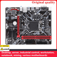 สำหรับ B360M กิกะไบต์เมนบอร์ดเล่นเกม HD LGA 1151 DDR4 32กิกะไบต์ M-ATX สำหรับ B360เมนบอร์ด SATA III