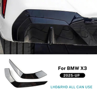 belook สำหรับ BMW X3 G45 2025 2026 อุปกรณ์ตกแต่งรถยนต์ ไฟตัดหมอกหลัง ชุดแต่งมุมข้าง LCI วัสดุ ABS ลา