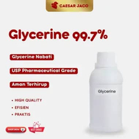 Gliserin / glycerine / glicerin / gliserol 99.7% repack botol 250ml