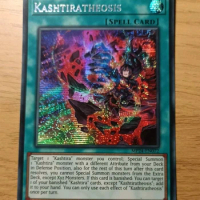 Yugioh KONAMI Duel Monsters TCG MP24-EN072 Kashtiratheosis Secret Rare English 1st Edition Collectio