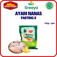 SREEYA Ayam Nanas Belfoods | Ayam Potong Sehat Rendah Lemak Halal Potong 8 (450gr)