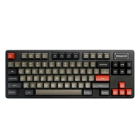 SA Profile Dolch Retro Black Grey Double Shoot ABS Keycaps For Cherry Mx Switch Mechanical Gaming Keyboard Key Caps Resplacement