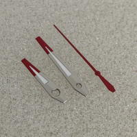 3pcs Red-Silver Watch Hands Modify Green Luminous Dauphine Needle for Japan NH35/ NH36/4R/7S Movement Accessories