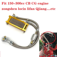 150cc 250cc cb cg engine zongshen lifan zhujiang qjiang CG125 CG150 CG200 CG250 motorcycle radiator cooling system cb250