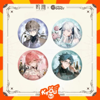 Jinhsi | Changli | Xiangli | Jiyan Wuthering Waves x Maid Jump Cafe Collaboration Double Flash Badge