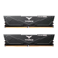 【Team 十銓】T-FORCE VULCAN 火神系列 DDR5-6400 32Gx2_64GB CL34 桌上型超頻記憶體(黑色)