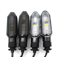 LED Turn Signal Indicator Light For HONDA MSX125 Grom SF Rebel 500 Rebel 300 CRF250L CB400F Motorcycle Accessories Blinker Lamp