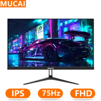 MUCAI N270E 27 Inch Monitor 75Hz Display IPS Desktop LED Computer Office FHD Screen 16:9 Not Curved VGA/HDMI-compatible/1920*10