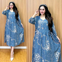daster chibi 3/4 jumbo XXL // daster chibi busui ld 120 pb 120 Wanita Cantik