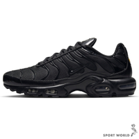 Nike 休閒鞋 男鞋 熱帶魚 氣墊 復古 Air Max Plus 全黑【運動世界】604133-050