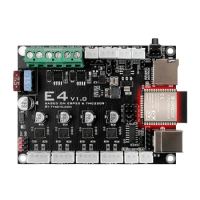 3D Printer Motherboard E4 V1.0 ESP32 Motherboard Control Board Integrated TMC2209 Driver With WIFI