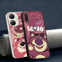 Penutup silikon lembut VIVO untuk Sarung telefon, V27E, Y02S, IQOO Z7X, V25, V25E, Y16, Y35, Y33S, Y