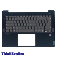 LAS Latin Spanish Blue Keyboard Upper Case Palmrest Shell Cover For Lenovo Ideapad S540 14 14IWL 14IML 14API 5CB0S17295