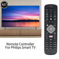 Replacement Smart Remote Controller 398GR8BDXNEPHH for Philips TV with Netflix HOF16H303GPD24 398GR08B Television Remote Control