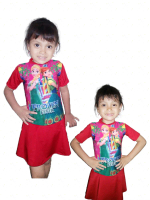 Baju renang anak perempuan | cewek karakter usia 2 - 6 tahun