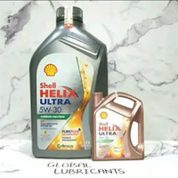 Shell Helix ULTRA 5W-30 1 Liter API SP/ Dexos 1/ Carbon Neutral + Pure Plus Technology (Oli Mesin Be