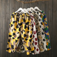 [Good Quality] Artistic Harem Pants 2025 New Cotton Linen Summer Slimming Versatile Women's Printed 