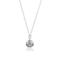 二手品 Tiffany&amp;Co. 羅馬數字圓球925純銀項鍊