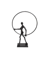 รูปปั้นแต่งบ้าน PRUDENT สี ดำ