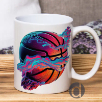 Mug Gambar Gambar Bola Basket