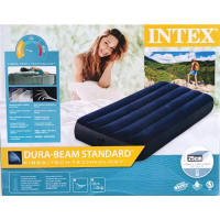 Diskon Kasur Angin INTEX 64756 Single Airbed Durabeam Fiber-tech 76x191x25cm